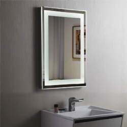 Hot Seller Rectangle Hotel Luxury Bathroom LED Mirror