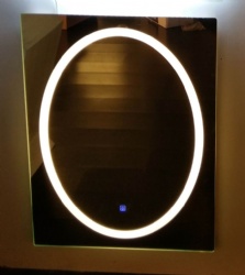 Hotel led wall mirrors frameless bath mirrors