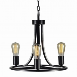 Vintage loft iron pendant lamp
