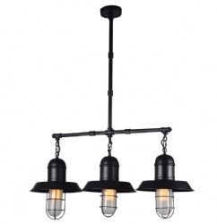 American Loft Retro Black Pendant Lamp