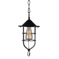 American Loft Retro Black Pendant Lamp