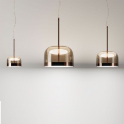 Decoration glass pendant light