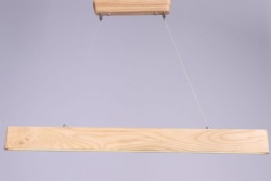 LED Wooden Pattern Pendant Light
