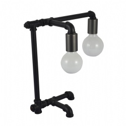 UL Industrial Iron lighting Vintage table lamp