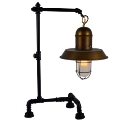 vintage loft UL lighting Iron table lamp