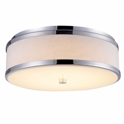 UL Certificate modern fabric shade ceiling light